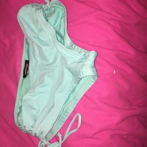 Blue swimming bottoms